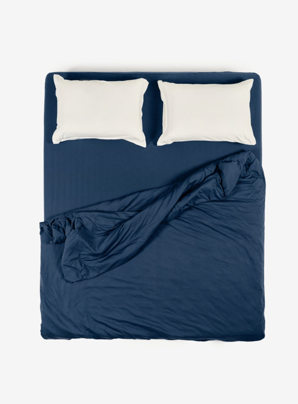 Комплект постельного белья из тенселя Графит (Tencel)